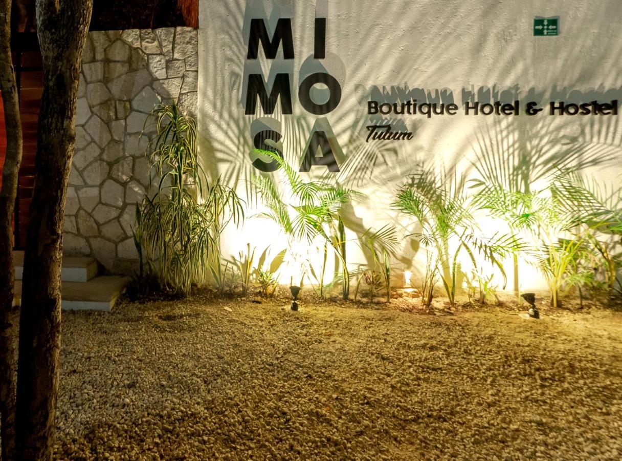 Mimosa Tulum Hostel Kültér fotó